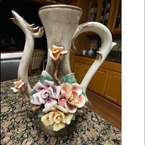 Vintage Capodimonte Vase